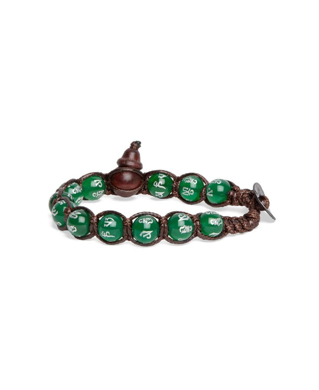 Bracciali Tamashii Mani Stones Agata Verde