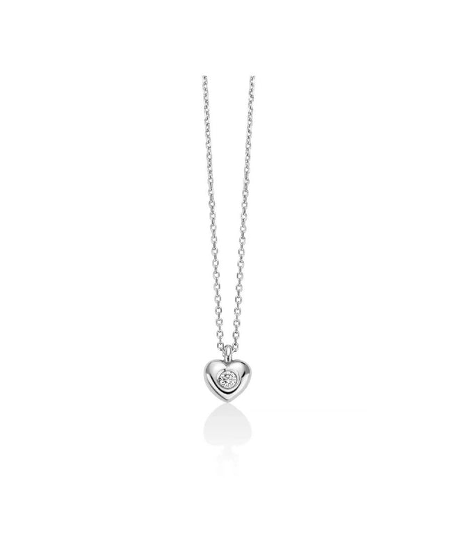 Miluna Collana Punto Luce Cuore