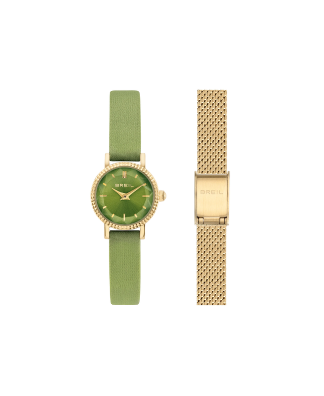 Breil Orologio Donna Darling Verde con Doppio Cinturino