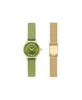Breil Orologio Donna Darling Verde con Doppio Cinturino