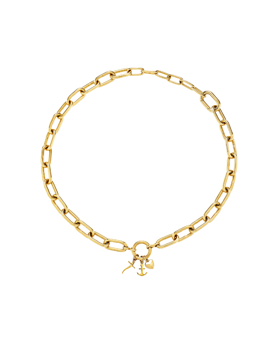 Breil Collana Donna Dorata Love Ties