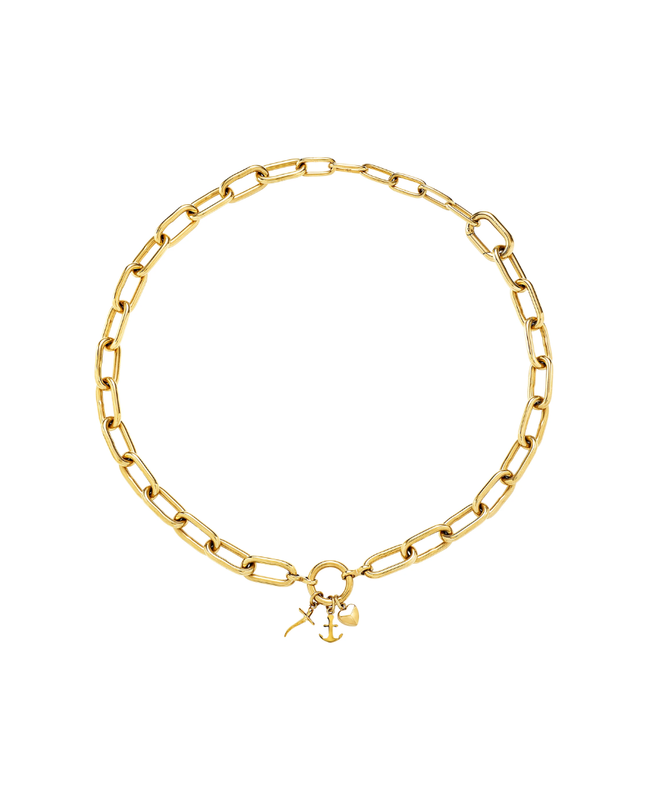 Breil Collana Donna Dorata Love Ties