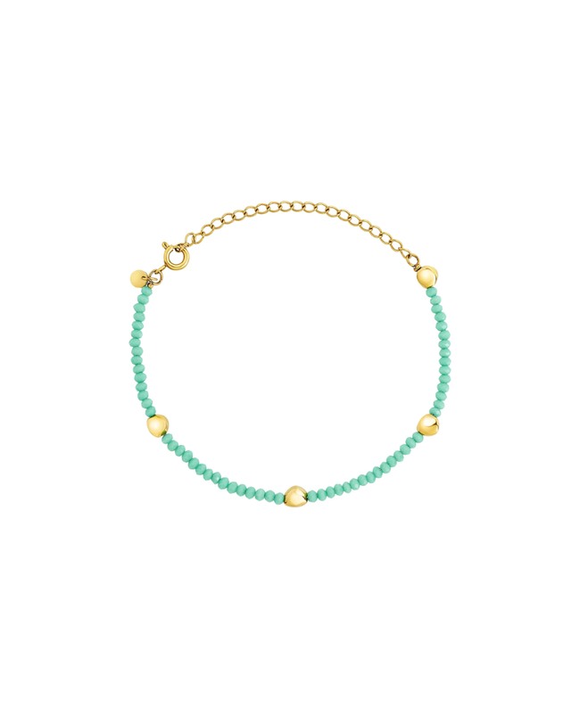 Breil Bracciale Donna B Rocks Verde Acqua