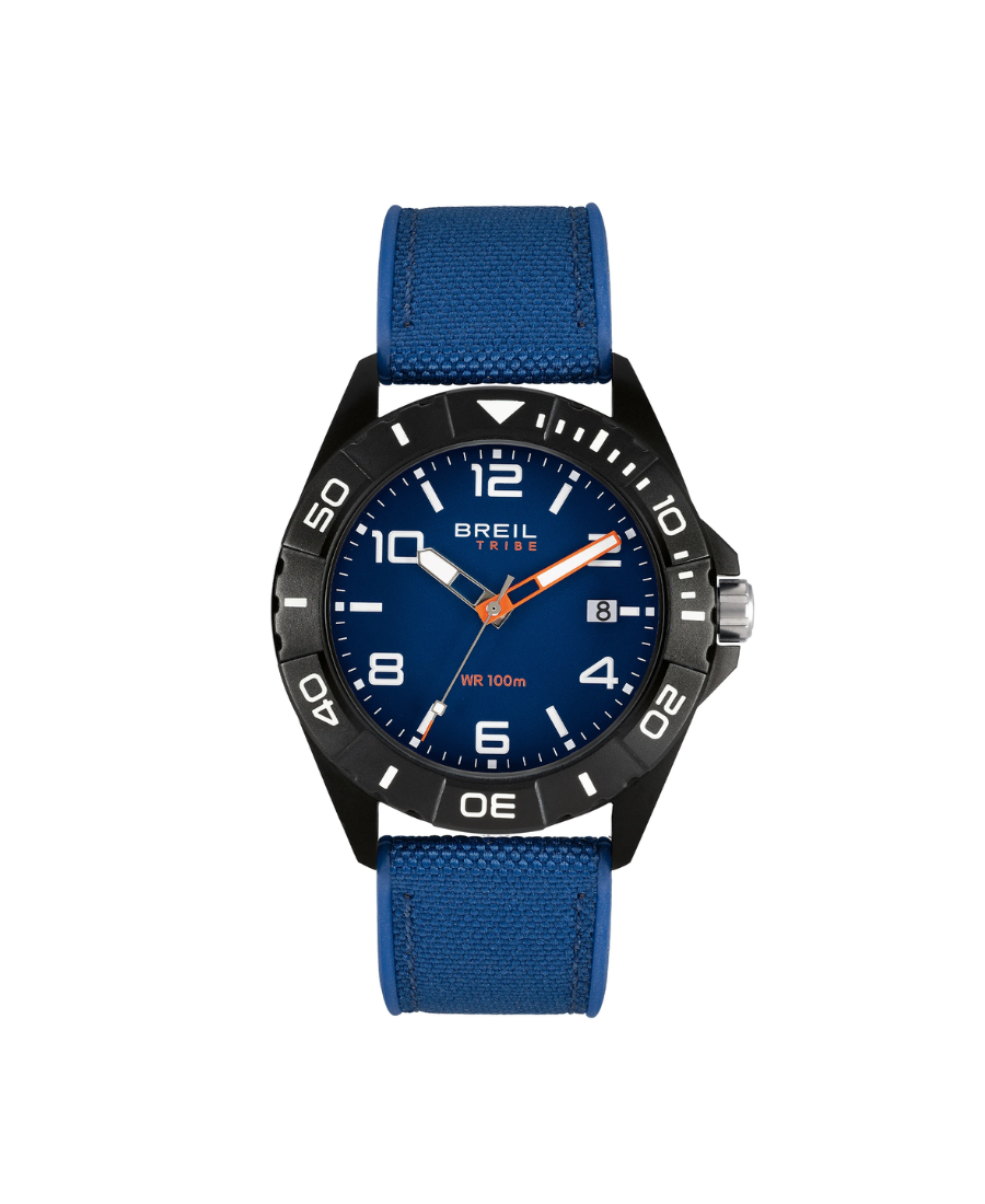 Breil Tribe Orologio Black Horizon Blu