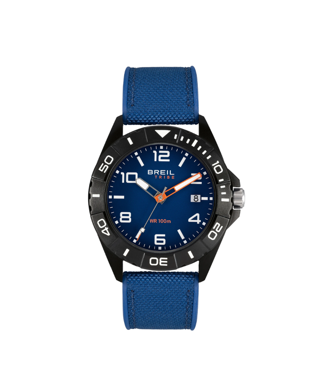 Breil Tribe Orologio Black Horizon Blu