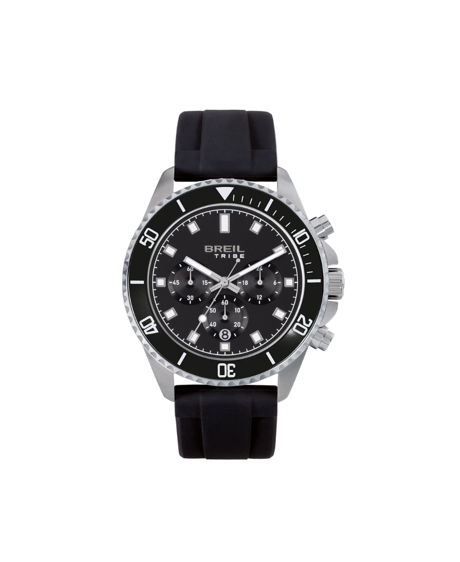 Breil Tribe Orologio Stand Guard Nero con Cronografo