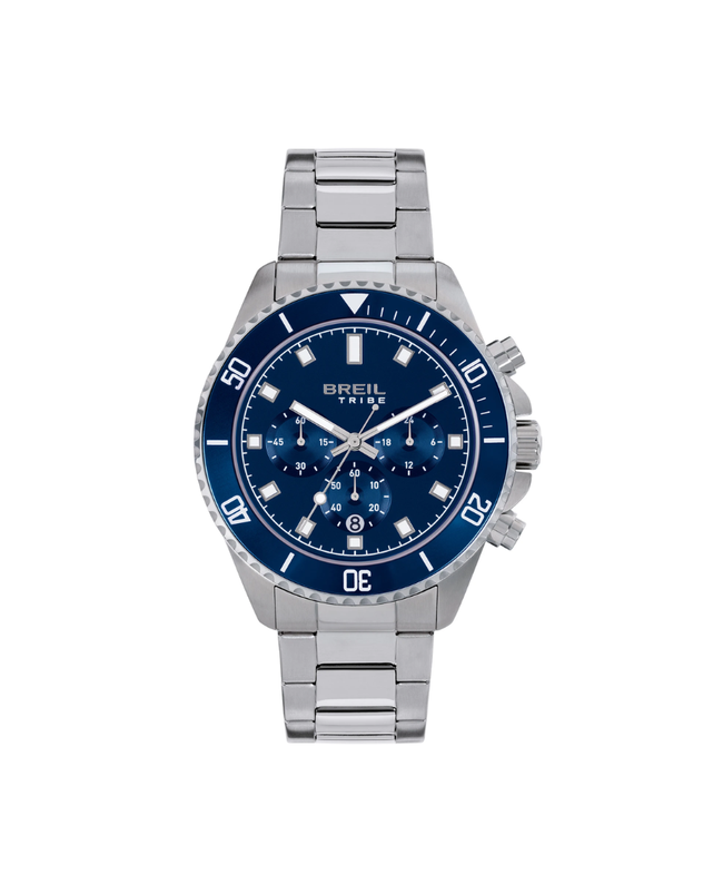 Breil Tribe Orologio Stand Guard Blu con Cronografo