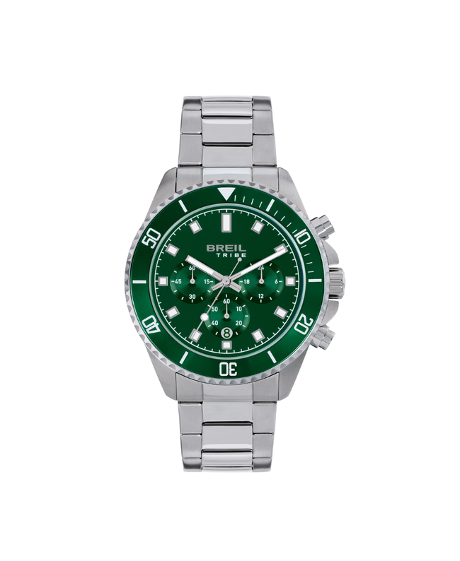 Breil Tribe Orologio Stand Guard Verde con Cronografo
