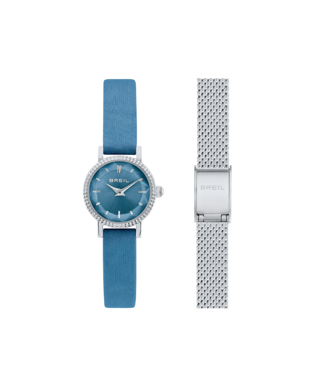 Breil Orologio Donna Darling Azzurro con Doppio Cinturino