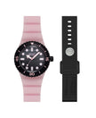 Orologio Hip Hop MASTER nero e rosa