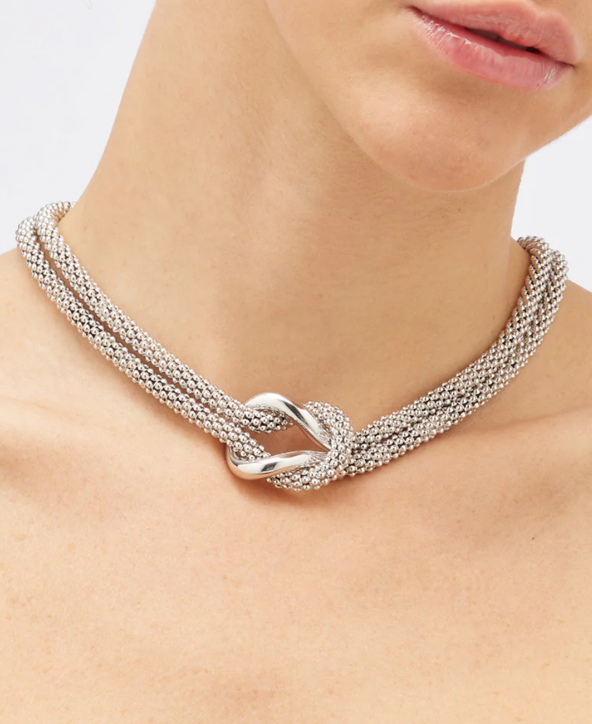 Pianegonda Collana Girocollo con Nodo Foedus