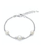 Miluna Bracciale Andromeda in Argento Perle e Topazi