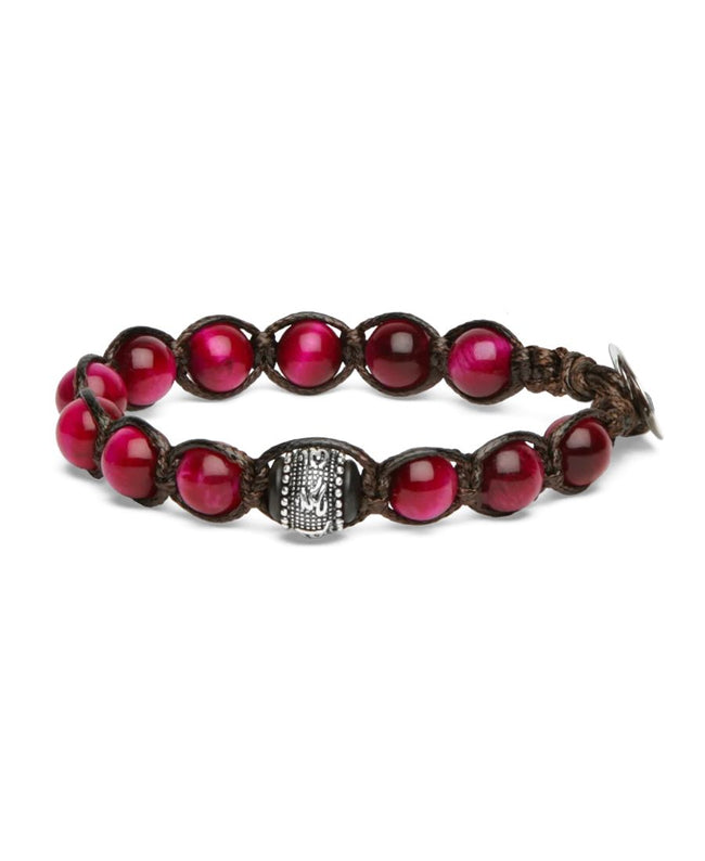 Bracciali Tamashii Occhio Di Tigre Rosso