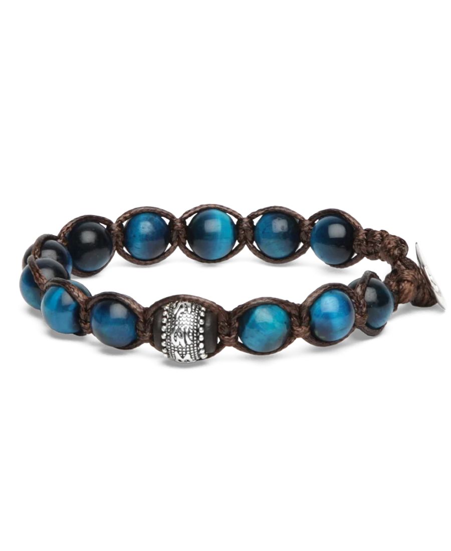 Bracciali Tamashii Occhio Di Tigre Blu