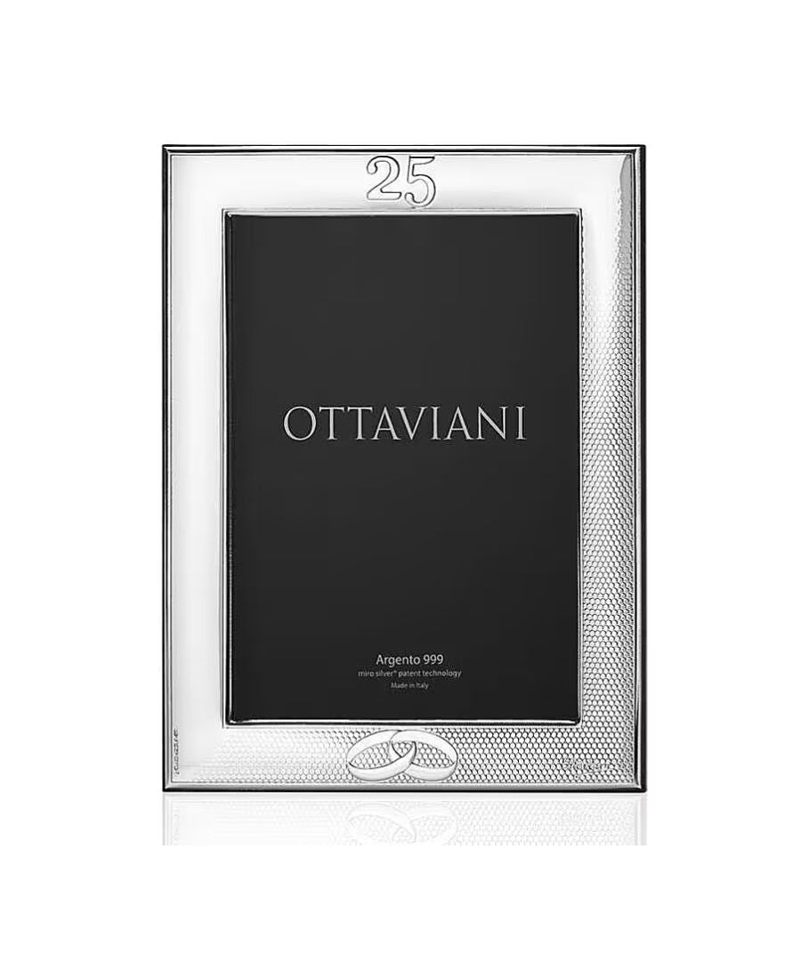 Cornice in argento Ottaviani 25 anni