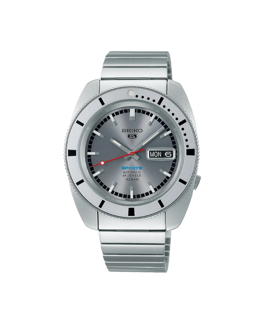 Seiko Orologio 5 Sports 1968 Heritage Re-creation Edizione limitata Silver Automatico SRPL03K1