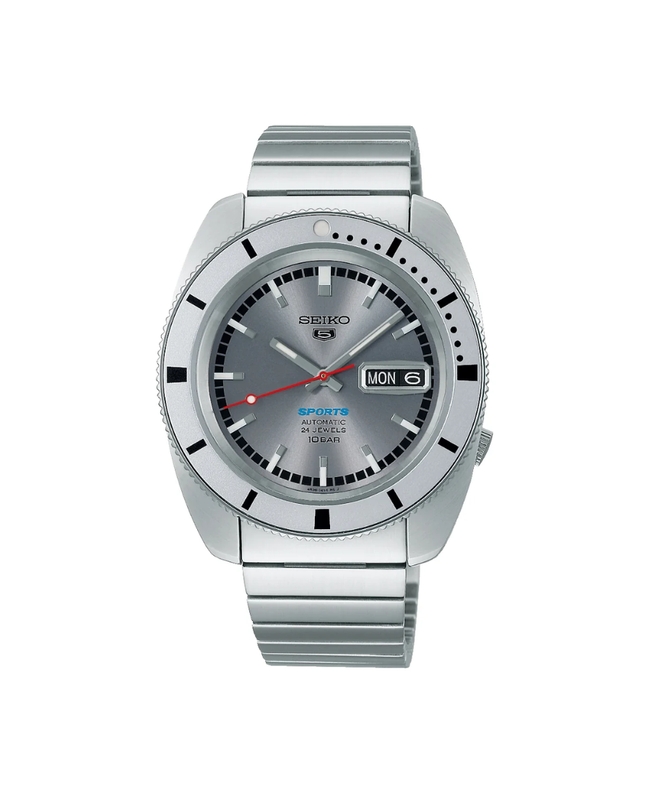 Seiko Orologio 5 Sports 1968 Heritage Re-creation Edizione limitata Silver Automatico SRPL03K1