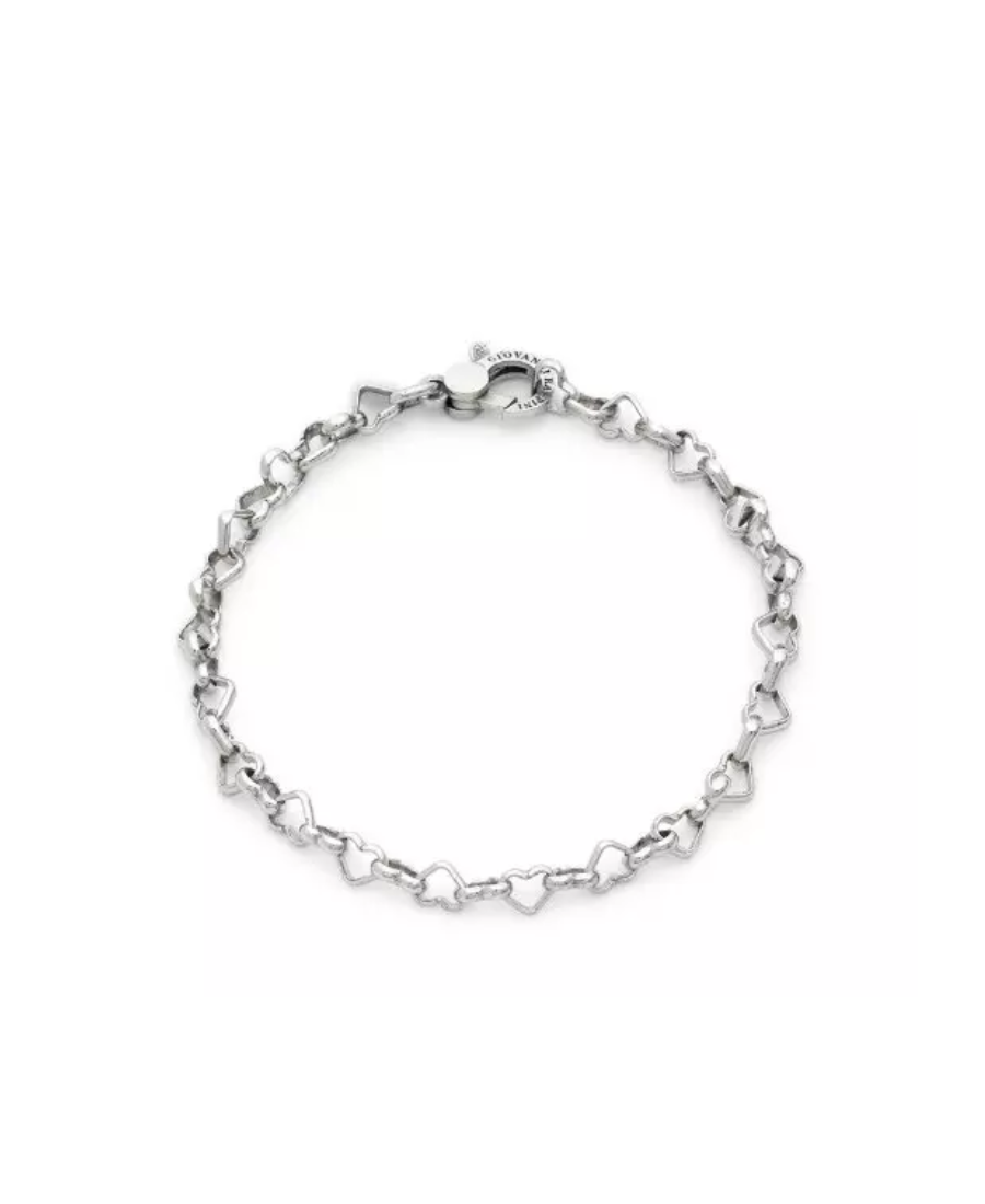 Giovanni Raspini Bracciale Catena Cuori