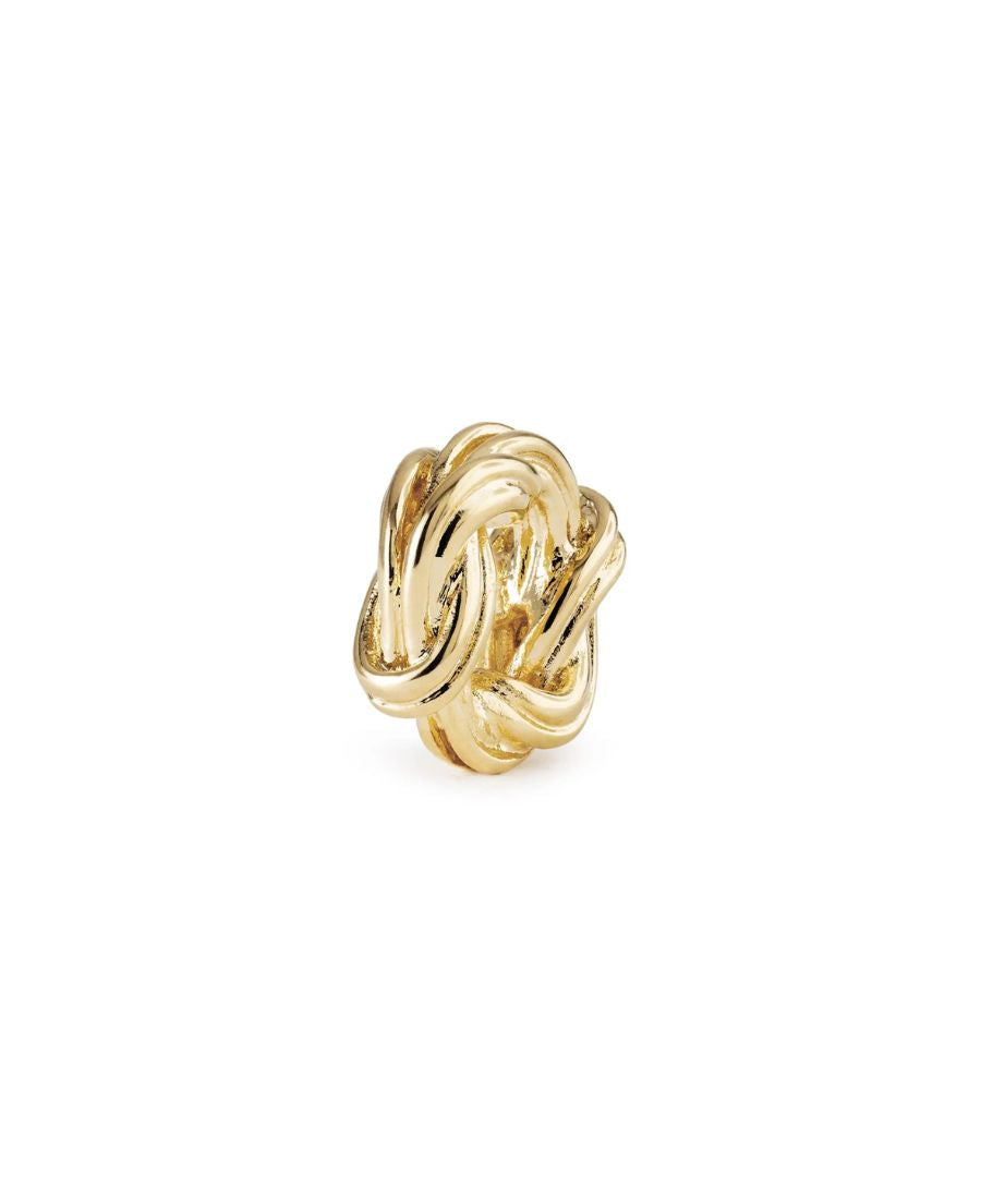 Trollbeads Doppio Nodo Infinito placcato oro