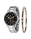 Maserati Orologio Competizione con Bracciale