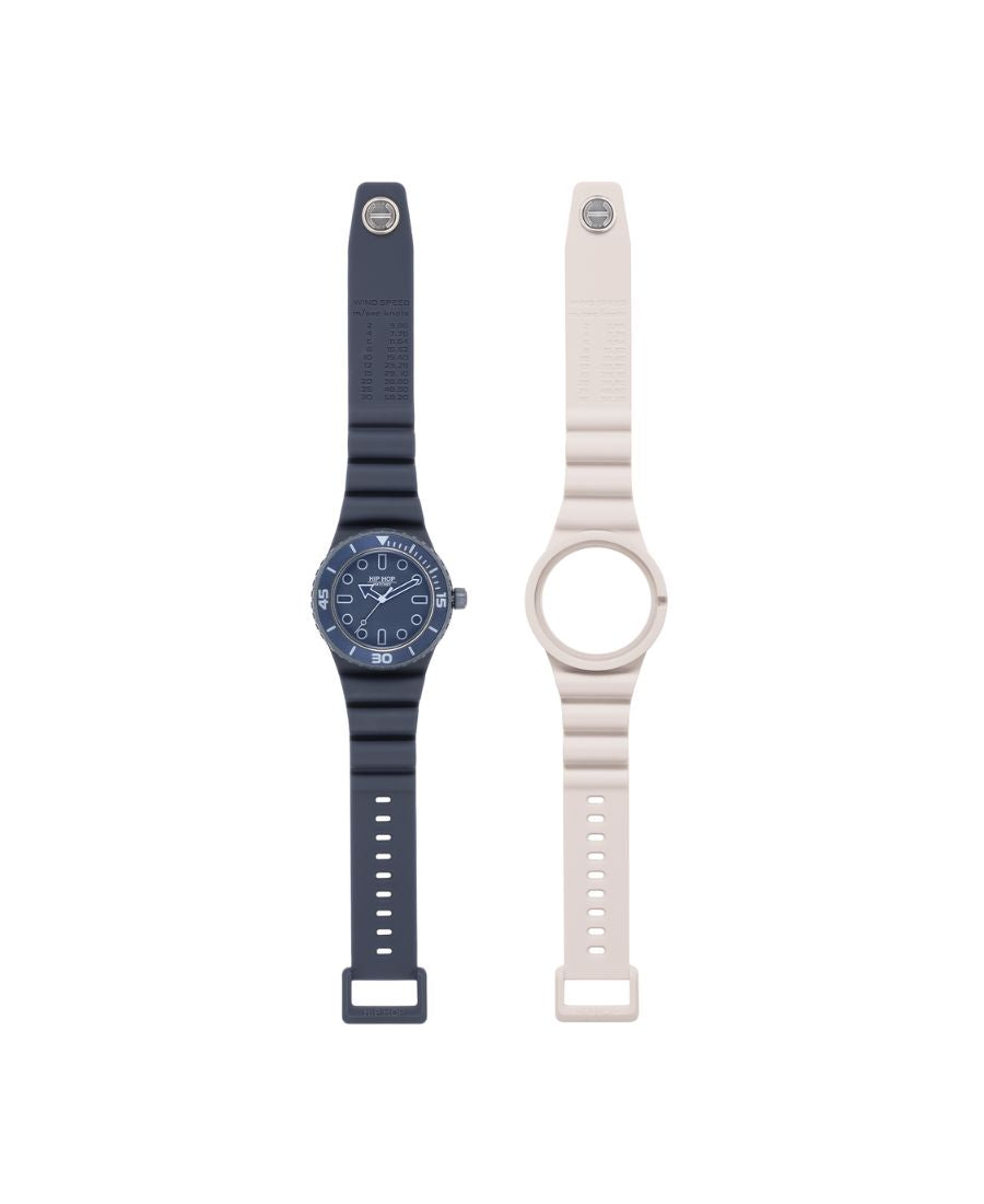 Hip Hop Orologio Master blu/ghiaccio