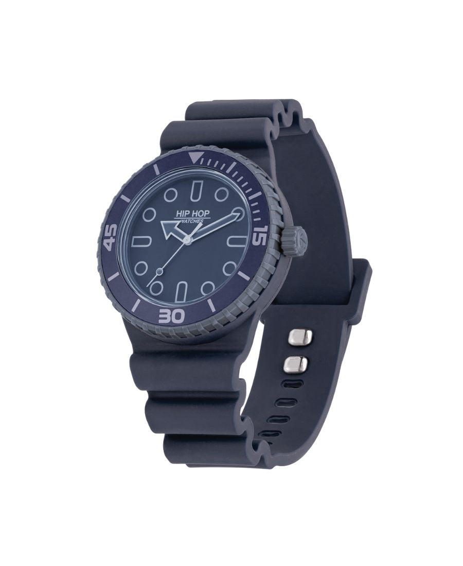 Hip Hop Orologio Master blu/ghiaccio
