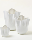 Venini Fazzoletto Medium Bianco Snow