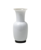Venini Vaso Opalino Bianco Snow Medium