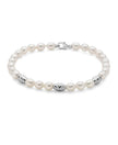 Bracciale Miluna Pepite di Perle con Elementi in Argento