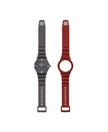 Hip Hop Orologio Master bordeaux/grigio