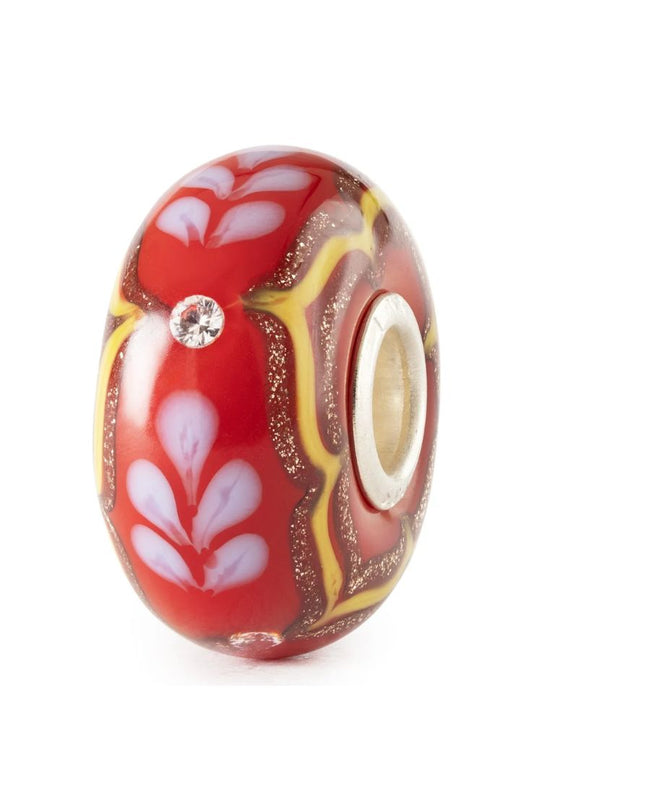 Trollbeads Luce di Seta Rubino