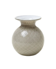 Venini Vaso Balloton Fiori Large Snow, Cristallo