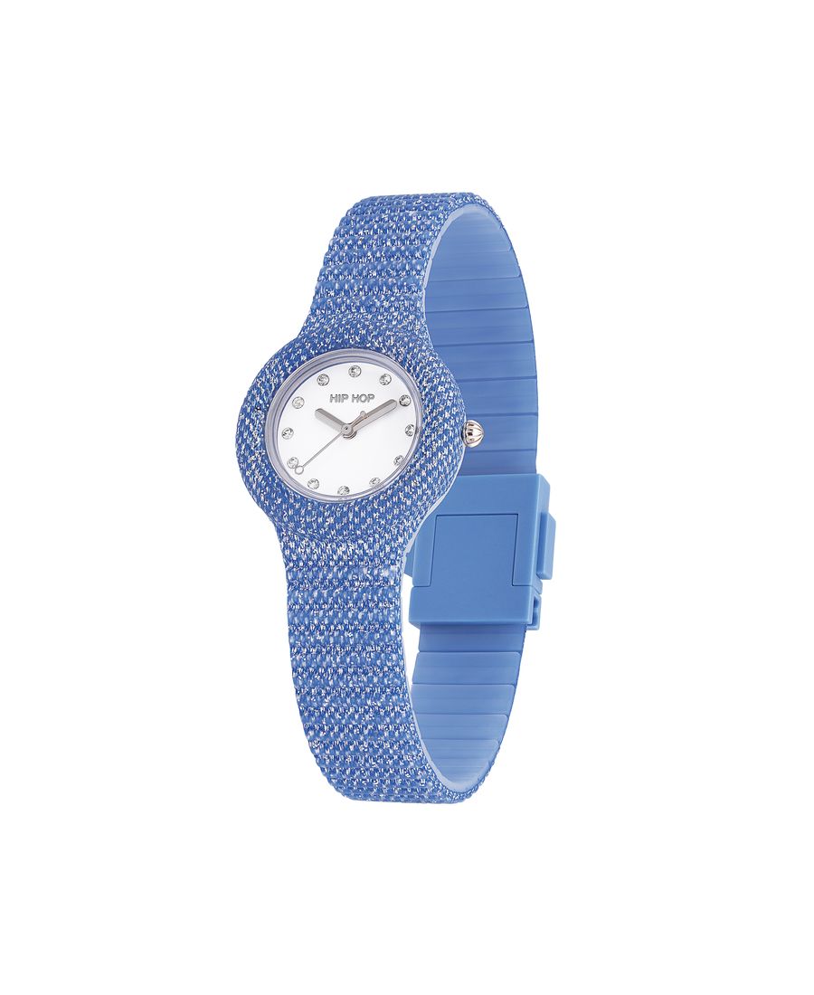 Hip Hop Orologio Shimmer Crush Blu