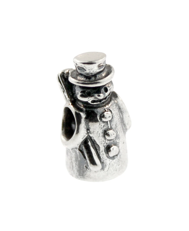 Trollbeads Pupazzo di Neve Bead Ritirato