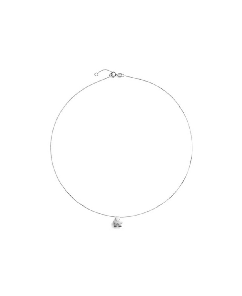 LeBebé Collana I Tesorini Bimbo Oro Bianco 18KT