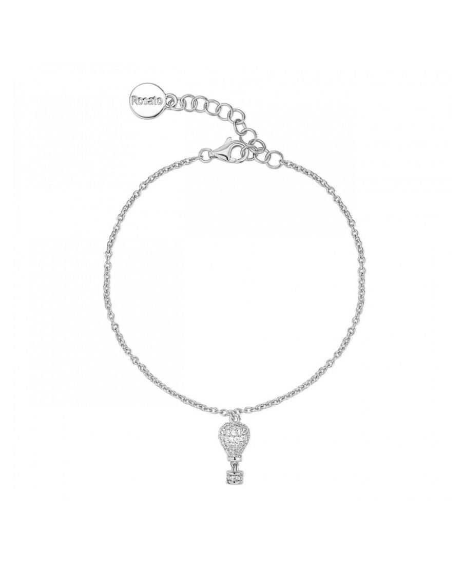 Rosato Bracciale Argento con Mongolfiera