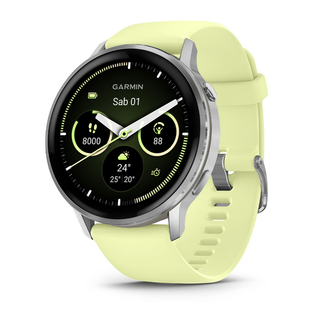Garmin Venu® 4 - 45 mm, Silver & Citron