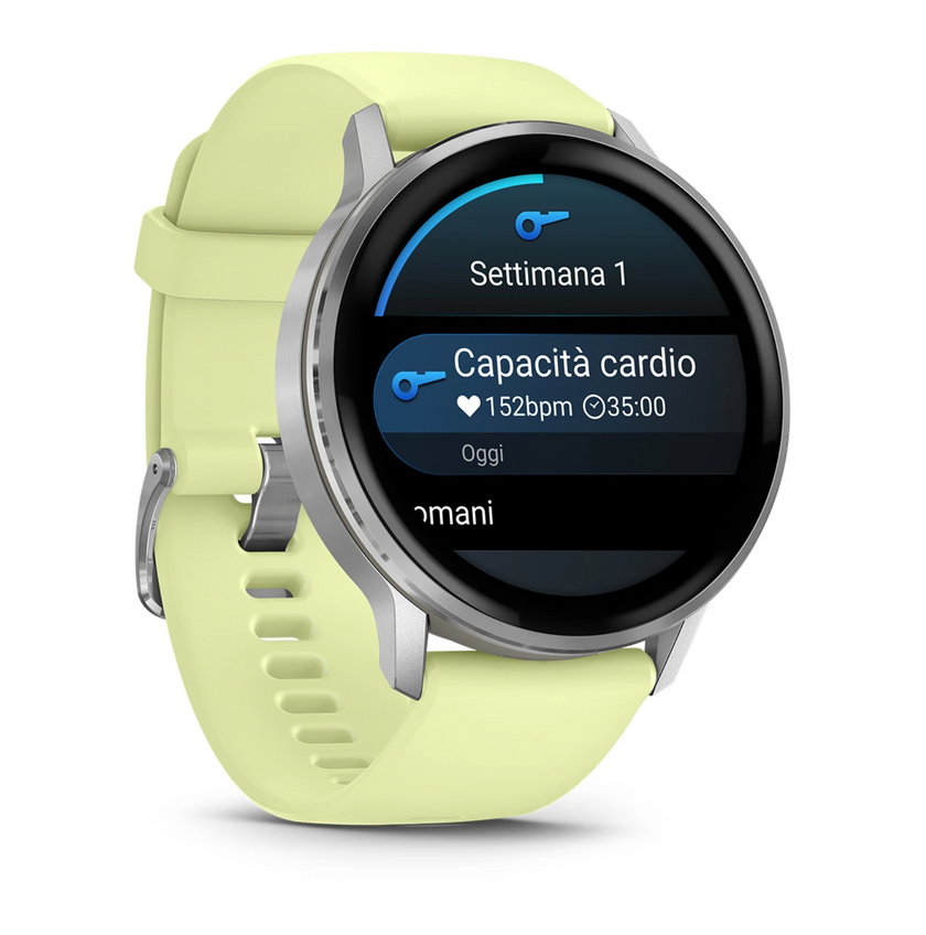 Garmin Venu® 4 - 45 mm, Argento & Giallo