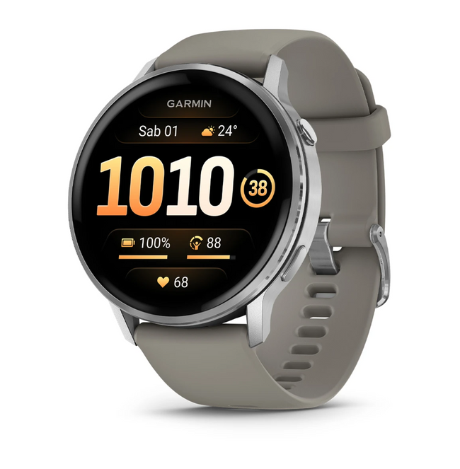 Garmin Venu® 4 - 45 mm, Silver & Silver Gray