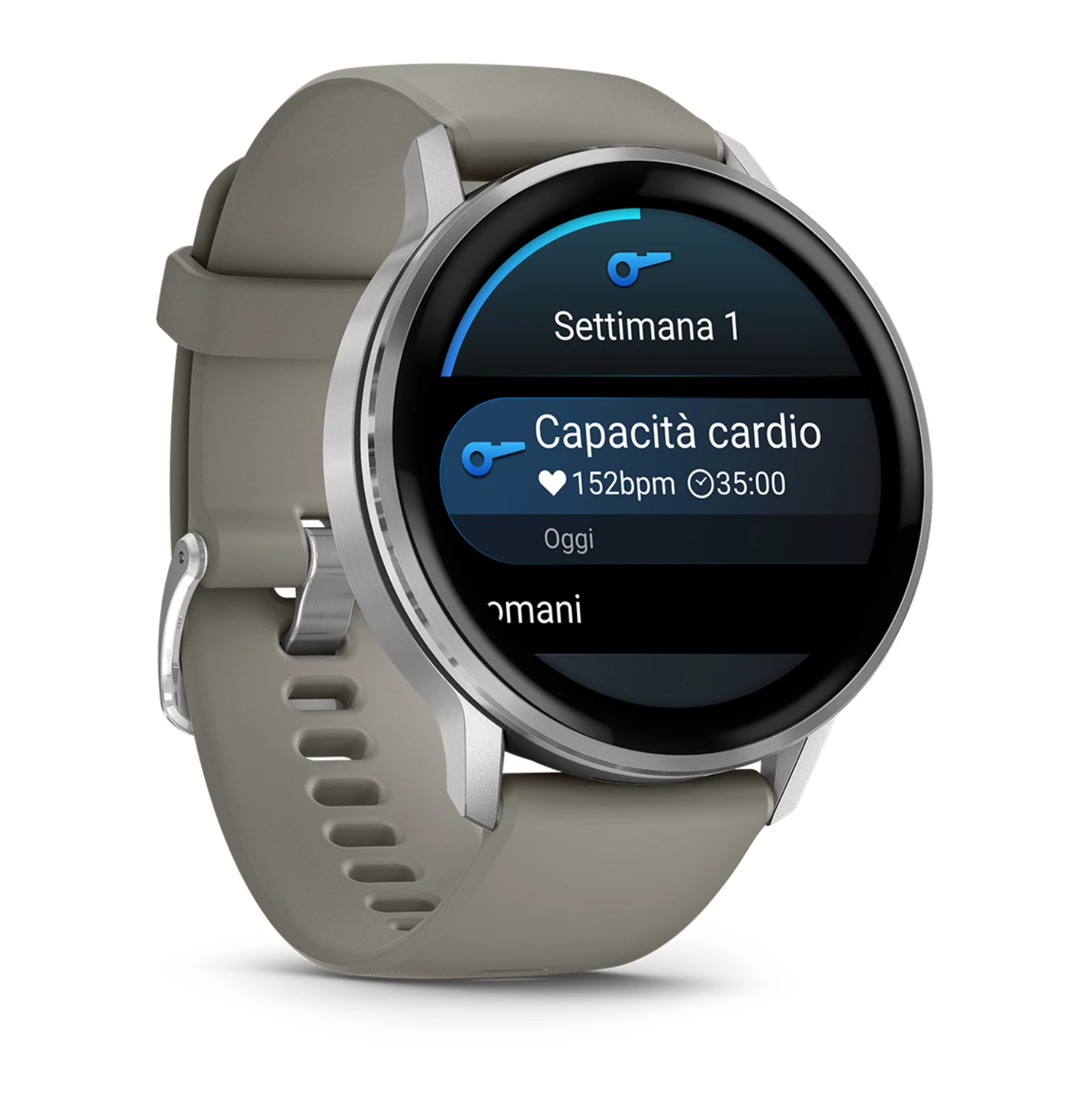 Garmin Venu® 4 - 45 mm, Silver & Silver Gray