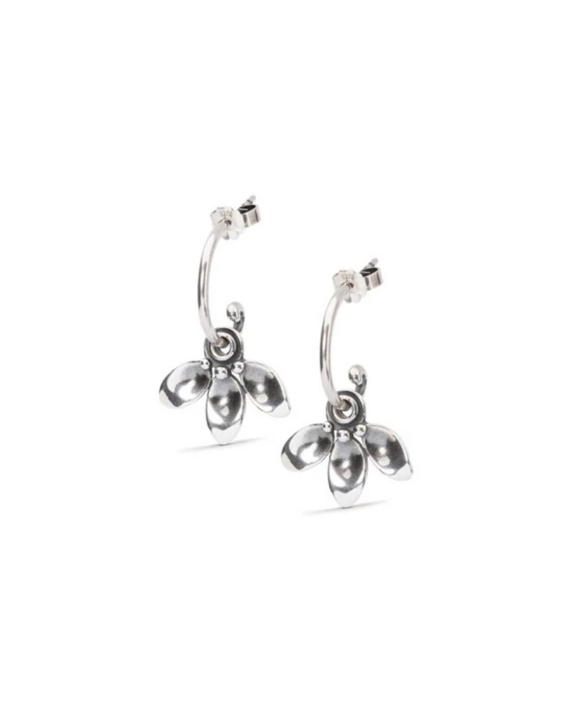 Trollbeads Orecchini Componibili a Cerchio con Giravolta