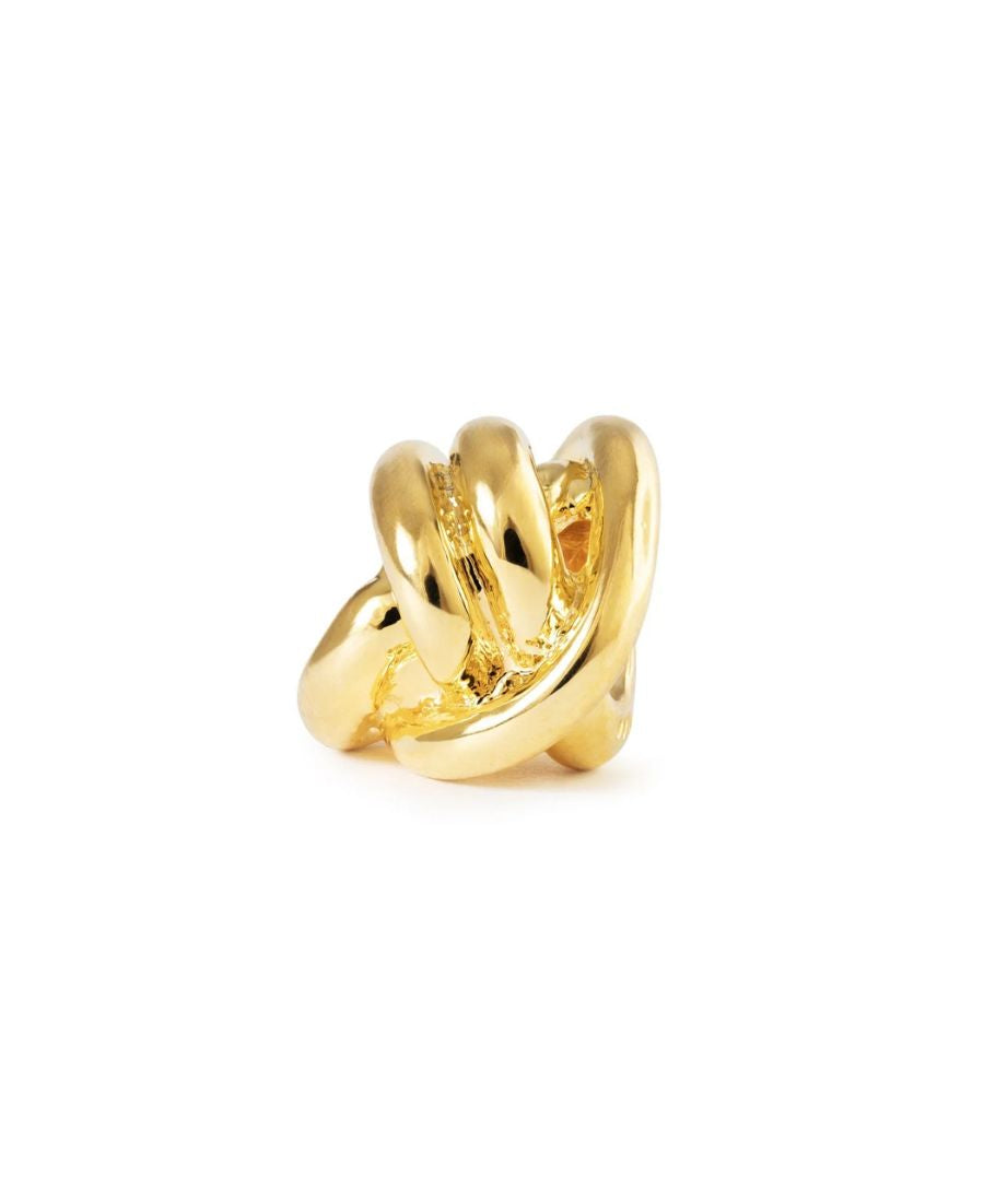 Trollbeads Nodo della Fortuna Placcato Oro
