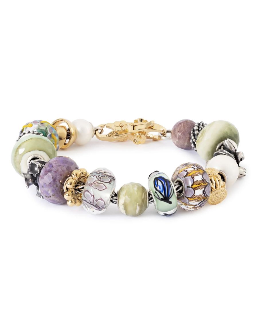 Trollbeads Chiusura Petali Placcata Oro