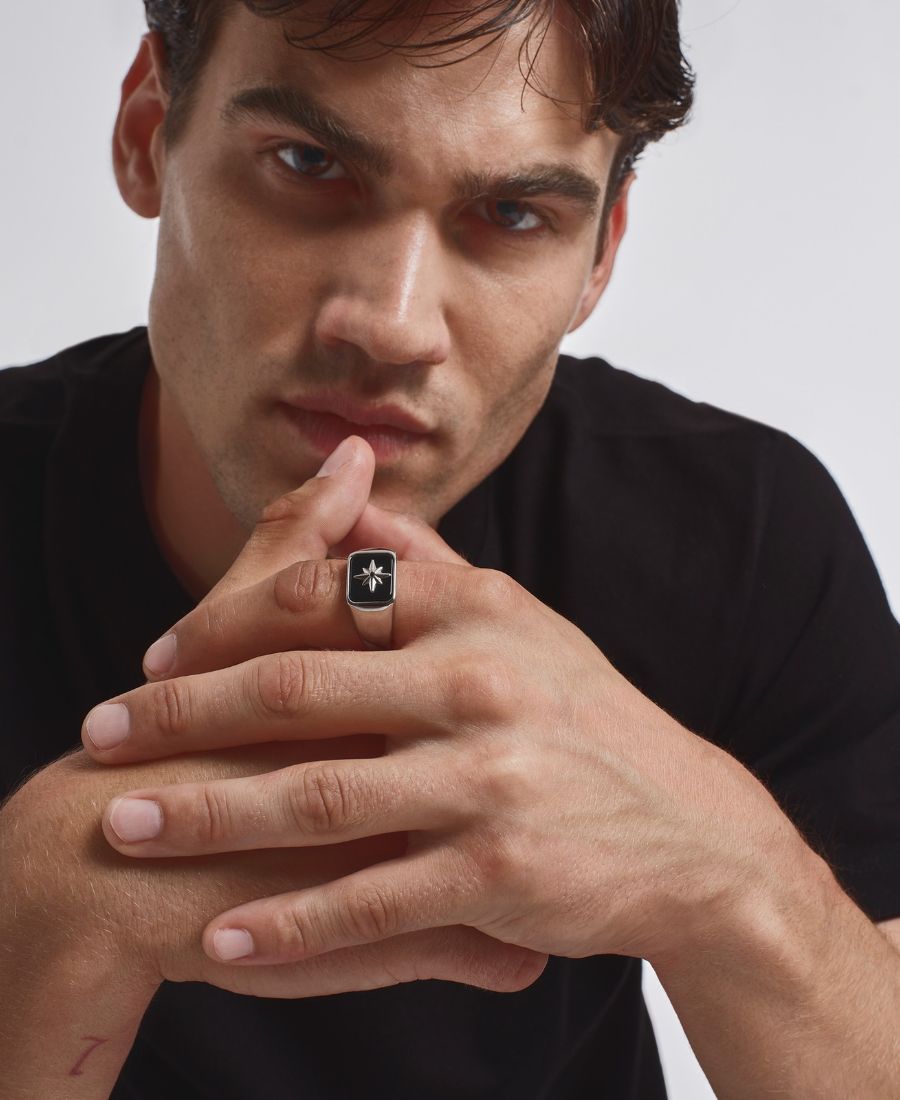 Breil Anello Uomo Infinite Star