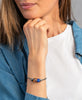 Trollbeads Agata Blu Scuro Rotonda