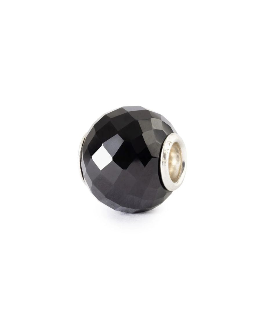 Trollbeads Onice Nero Sfaccettato Rotondo