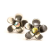 Trollbeads Orecchini con Fiori e Pietre a Lobo