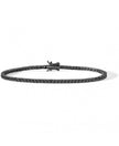 Comete Gioielli Bracciale Tennis Brunito