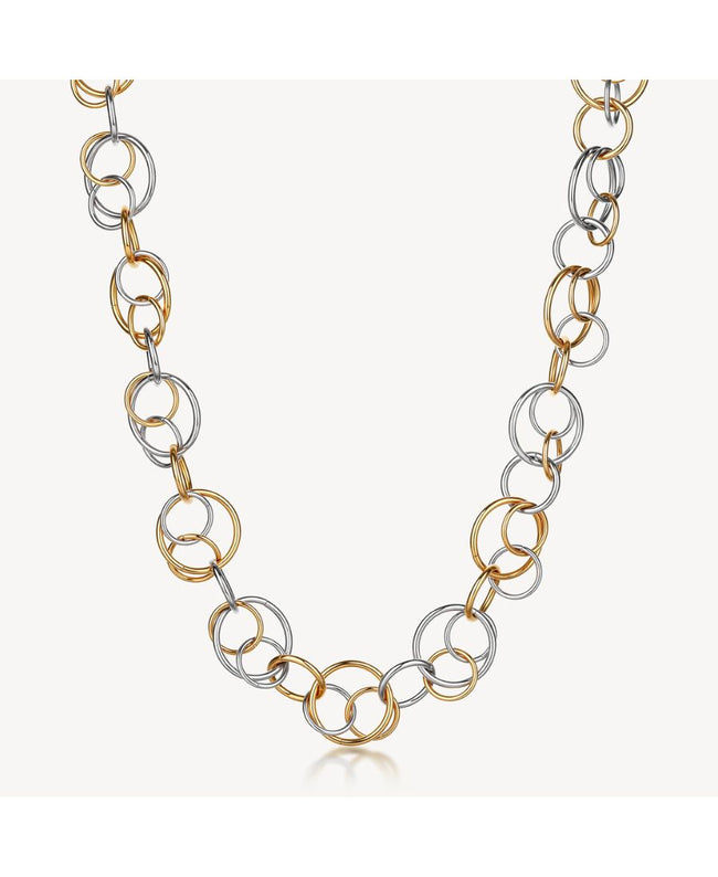 Brosway Collana Aura Acciaio Bicolor