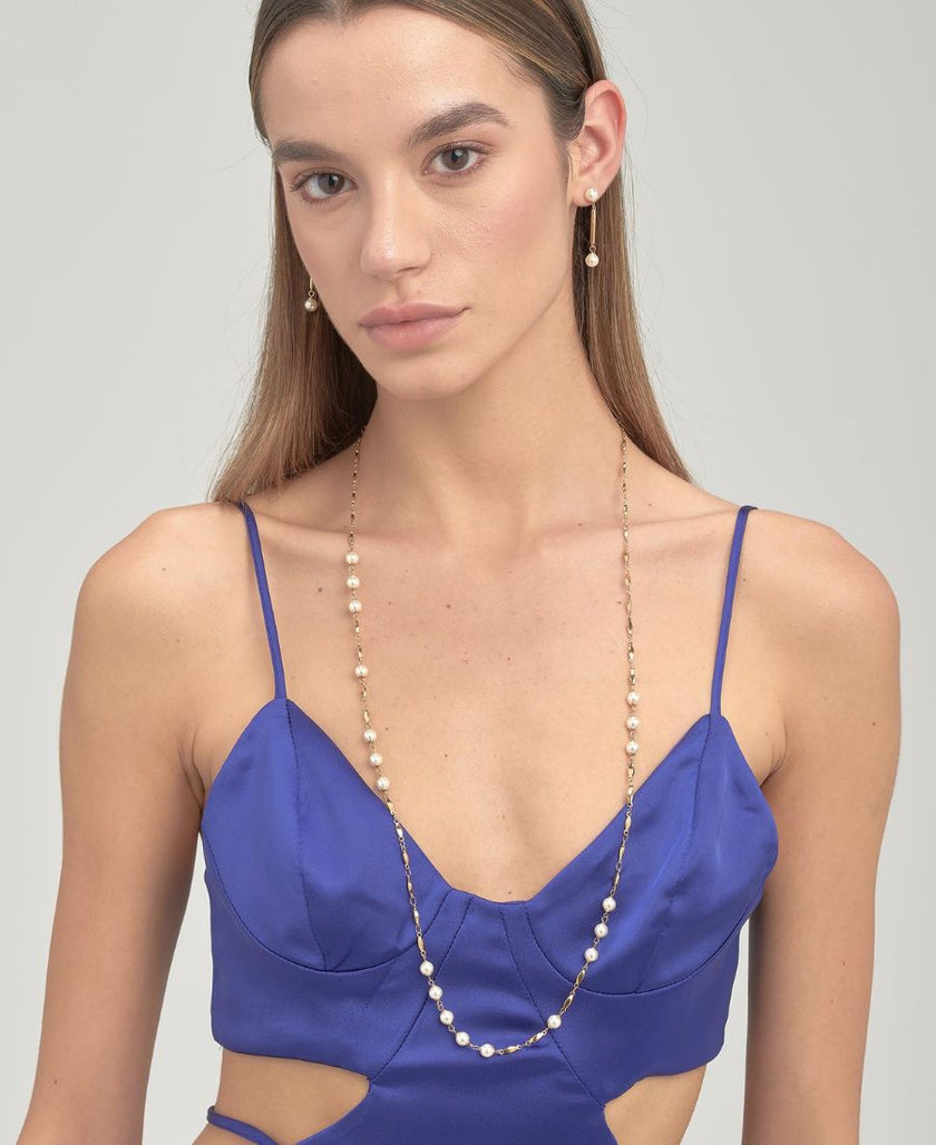 Brosway Collana Affinity Acciaio Dorato Donna